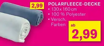 KODi POLARFLEECE-DECKE Angebot