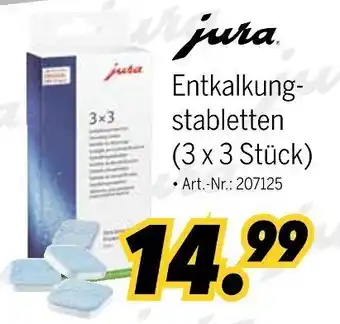 MEDIMAX jura Entkalkungstabletten Angebot