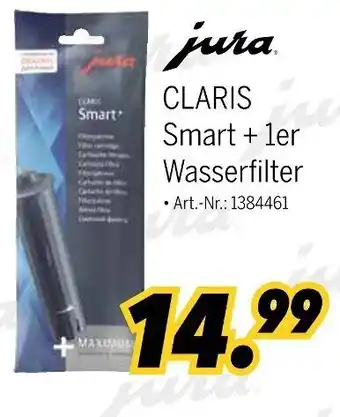 MEDIMAX jura CLARIS Smart + 1er Wasserfilter Angebot