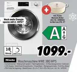 MEDIMAX Miele Waschmaschine WWE 380 WPS Angebot
