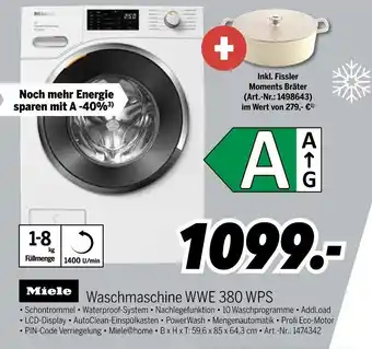 MEDIMAX Miele Waschmaschine WWE 380 WPS Angebot
