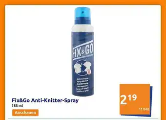 Action Fix&go Anti-knitter-spray Angebot