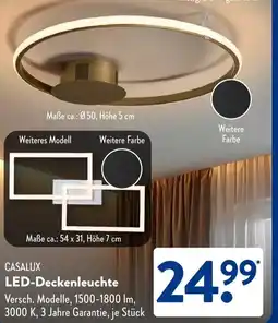Aldi Süd CASALUX LED Deckenleuchte Angebot