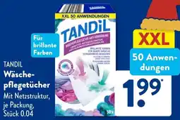 Aldi Süd TANDIL Wäschepflegetücher Angebot