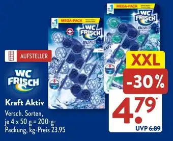 Aldi Süd WC FRISCH Kraft Aktiv Angebot
