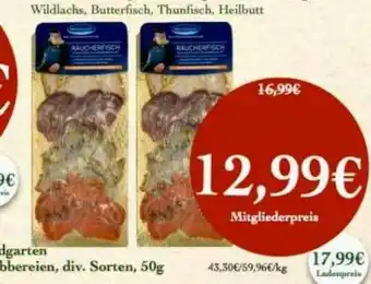 LPG Biomarkt Wildlachs Butterfisch Thunfisch Heilbutt Angebot