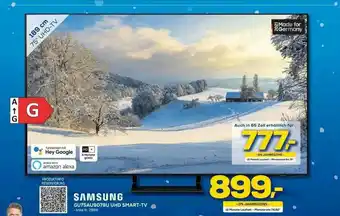 Euronics Samsung Gu75au9079u Uhd Smart-tv Angebot