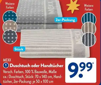 Aldi Süd Duschtuch oder Handtücher Angebot