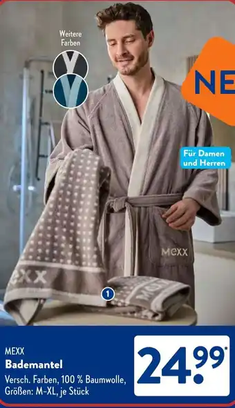 Aldi Süd MEXX Bademantel Angebot
