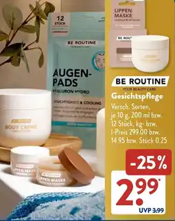 Aldi Süd Gesichtspflege Angebot