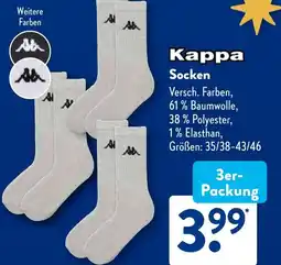 Aldi Süd Kappa Socken Angebot