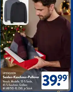 Aldi Süd UP2FASHION Seiden Kaschmir Pullover Angebot