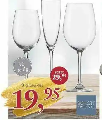 WEKO Gläser-set Schott Zwiesel Angebot