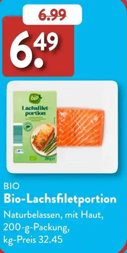 Aldi Süd BIO Bio-Lachsfiletportion Angebot