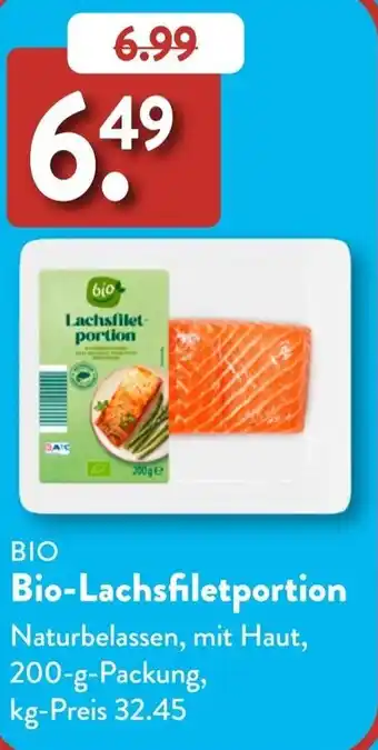 Aldi Süd BIO Bio-Lachsfiletportion Angebot