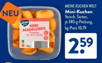 Aldi Süd MEINE KUCHEN WELT Mini-Kuchen Angebot