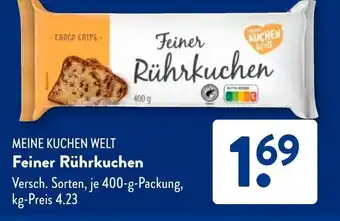 Aldi Süd MEINE KUCHEN WELT Feiner Rührkuchen Angebot