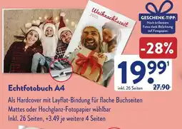 Aldi Süd Echtfotobuch A4 Angebot