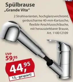 Sonderpreis Baumarkt Spülbrause ,,Grande Vita" Angebot