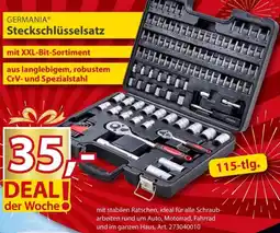 Sonderpreis Baumarkt GERMANIA Steckschlüsselsatz Angebot