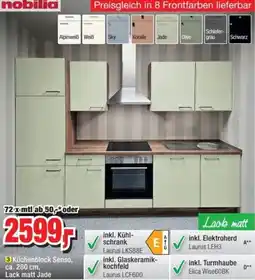 Möbelfundgrube Nobilia Küchenblock Senso Angebot