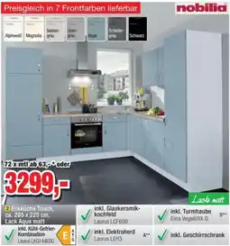 Möbelfundgrube Nobilia Eckküche Touch Angebot