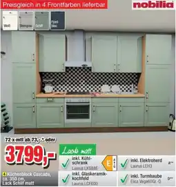 Möbelfundgrube Nobilia Küchenblock Cascada Angebot