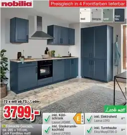 Möbelfundgrube Nobilia Eckküche Cascada Angebot