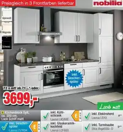 Möbelfundgrube Nobilia Küchenblock Sylt Angebot