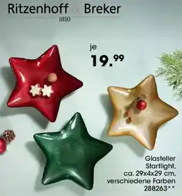 Möbel Martin Ritzenhoff & Breker Glasteller Startlight Angebot
