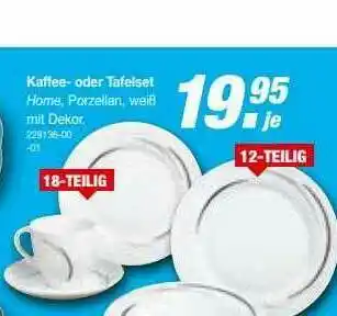 Möbel AS Kaffee Oder Tafelset Angebot