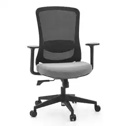 Netto Marken-Discount hjh OFFICE Home Office Bürostuhl Sedito Stoff / Netzstoff mit Armlehnen Angebot