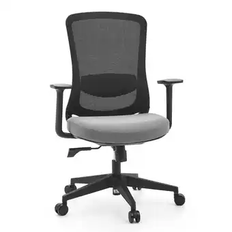 Netto Marken-Discount hjh OFFICE Home Office Bürostuhl Sedito Stoff / Netzstoff mit Armlehnen Angebot