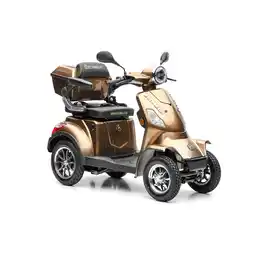 Netto Marken-Discount ECONELO Seniorenmobil J4000, Blei-Akku, 25 km/h, 1000 Watt, Braun Angebot