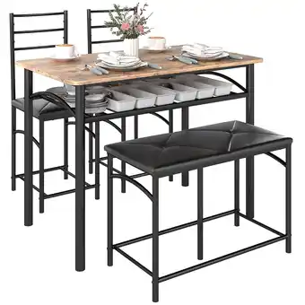 Netto Marken-Discount HOMCOM Essgruppe Metall, MDF Angebot