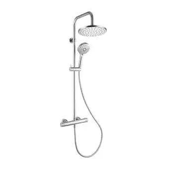 toom Baumarkt Duschsäule 'Hamburg' chromfarben mit Thermostatarmatur Angebot