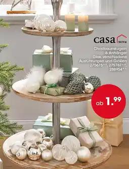 Möbel Martin Casa Nova Christbaumkugeln & Anhänger Glas Angebot