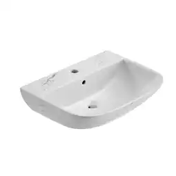 toom Baumarkt Waschbecken 'Rivo' weiß 60 x 17 x 45 cm Angebot