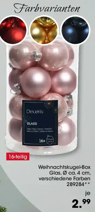 Möbel Martin Weihnachtskugel-Box Angebot