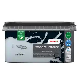 toom Baumarkt toom Wohnraumfarbe zartblau matt 1 l Angebot
