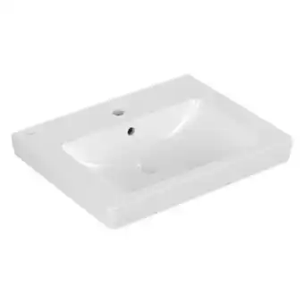 toom Baumarkt Villeroy & Boch Einbauwaschbecken 'Subway 2.0' weiß 60 x 15,5 x 47 cm Angebot