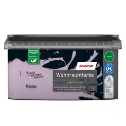toom Baumarkt toom Wohnraumfarbe fliederfarben matt 1 l Angebot