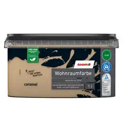 toom Baumarkt toom Wohnraumfarbe karamellfarben matt 1 l Angebot