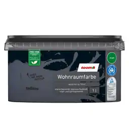 toom Baumarkt toom Wohnraumfarbe tiefblau matt 1 l Angebot