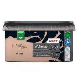 toom Baumarkt toom Wohnraumfarbe altrosa matt 1 l Angebot
