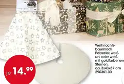 Möbel Martin Weihnachtsbaumrock Polyester Angebot