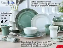 Möbel Martin CREATABLE Kaffee- oder Tafelservice Angebot