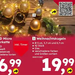 Globus Baumarkt Weihnachtskugeln Angebot