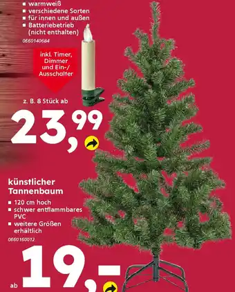 Globus Baumarkt künstlicher Tannenbaum Angebot