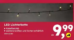 Globus Baumarkt LED Lichterkette Angebot